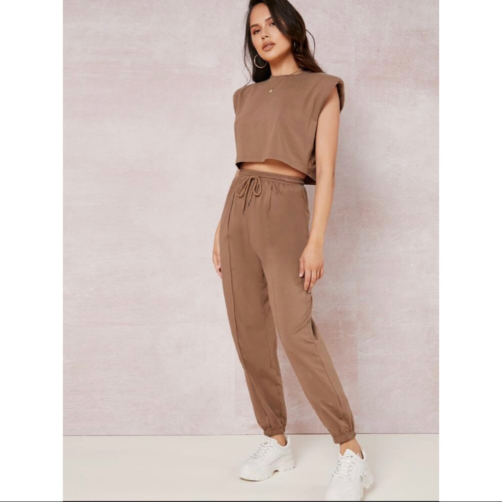 Sweatpants Tank Top Set